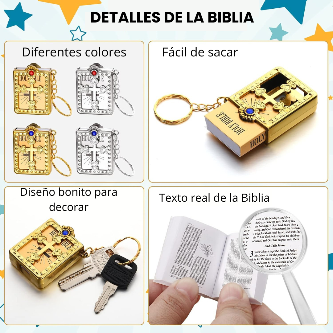 Llavero Mini Biblia